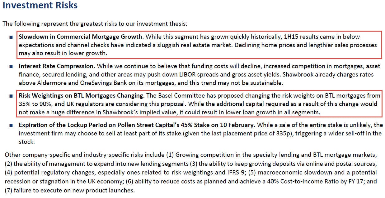 investment thesis equity research