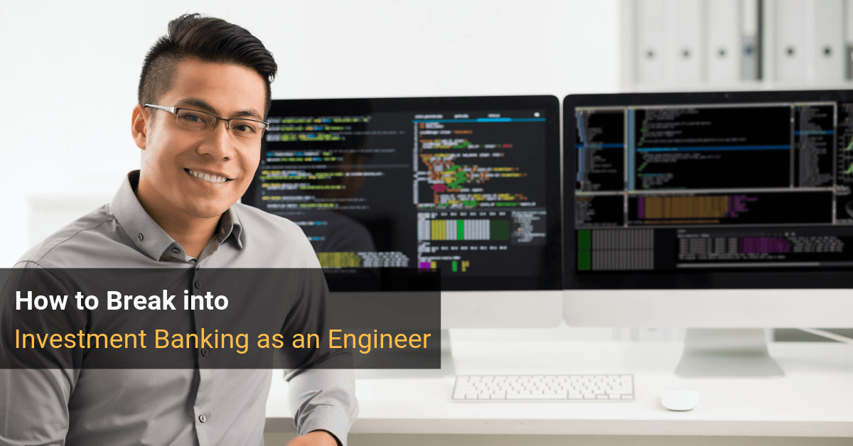 getting a finance job from engineering cover
