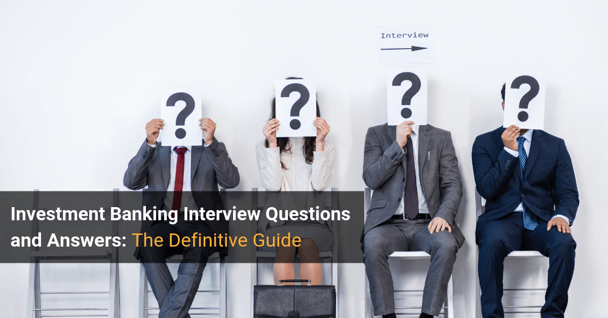 investment banking interview questions
