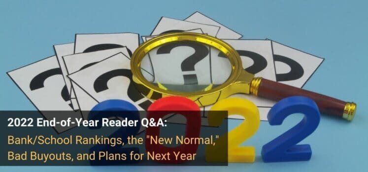 2022 End-of-Year Reader Q&A