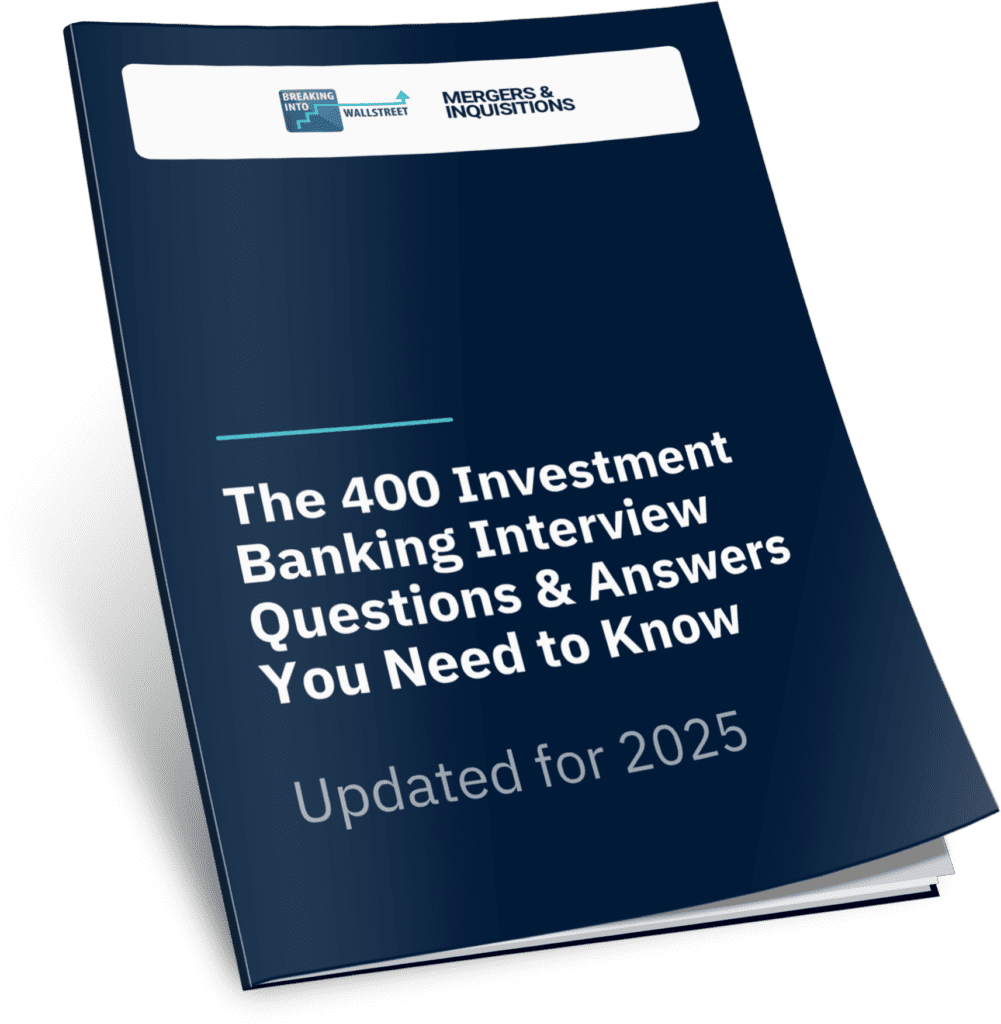 400 Questions Investment Banking Guide